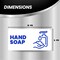 Fuel Stickers Hand Soap Label, Commercial Hand Soap Dispenser Sticker Label, Hvy-Dty, 2''x1'', 4PK Z-2X1HDSP-20PK - alternate 2